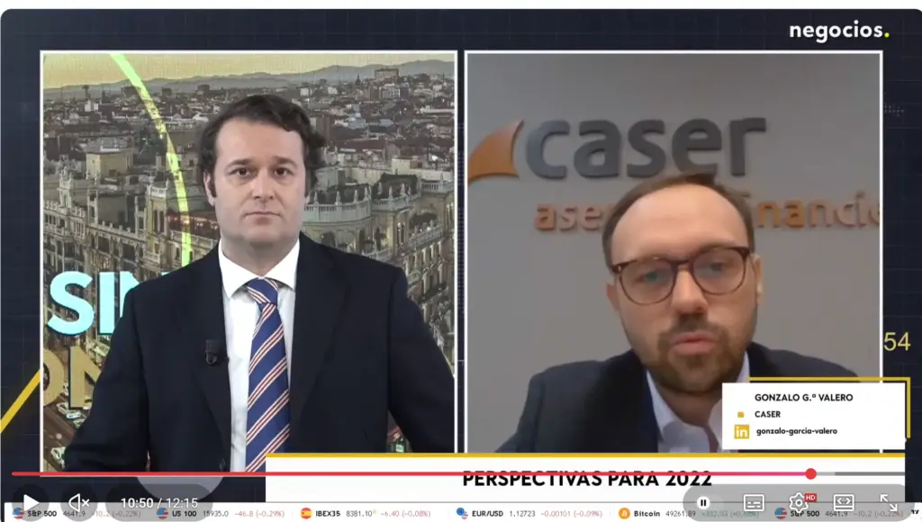 Negocios TV - Perspectivas para 2022: "Tenemos riesgos pendientes de resolver"