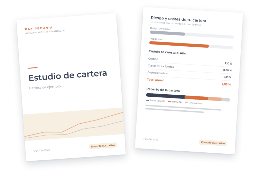 Ejemplo de informe de estudio de cartera
